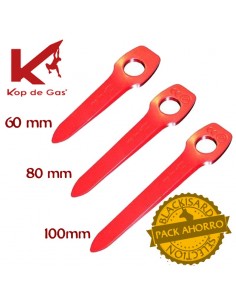 Pack 3 piton Universal duro...