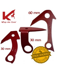 Pack 3 anclas (horizontal +...