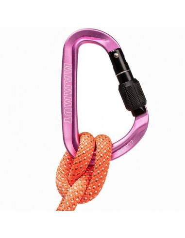 mosquetón classic hms screwgate (pink) - mammut