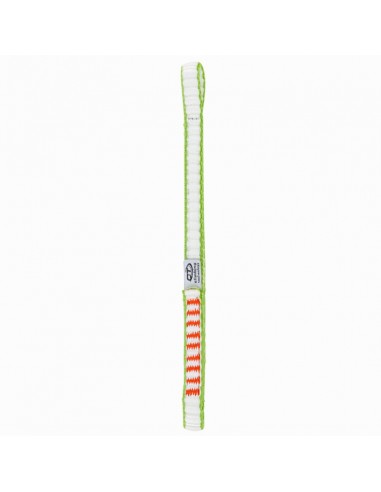 extender dyneema 22 cm (blanco-verde-naranja) - cinta express dyneema - climbing technology