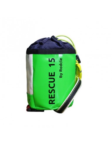 pack rescue 15 (verde) + cuchillo de barranquismo rescue canyoning knife - rodcle/edelrid