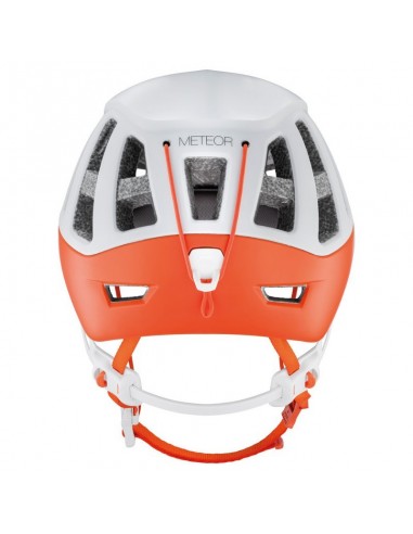 pack arnés sitta + casco meteor (naranja) - petzl