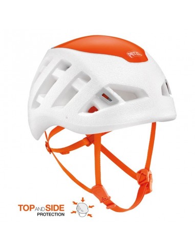 pack casco sirocco (blanco) + arnés choucas light - petzl/blue ice