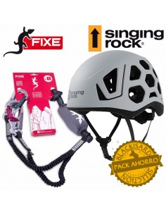 Pack casco hex ( White ) +...