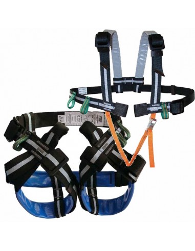 pack arneses espeleo mtde: garma + picos