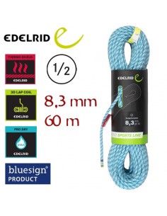 Roseg Dry 8,3 mm 60m (Azul)...