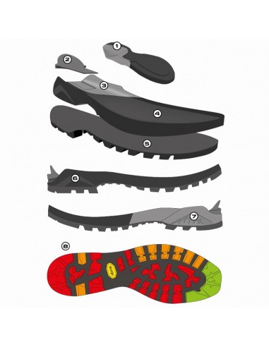 ribelle lite hd (tonic-black) - bota alpinismo - scarpa