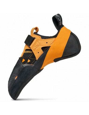 instinct vs (black) - pie de gato agresivo con velcro para hombre - scarpa