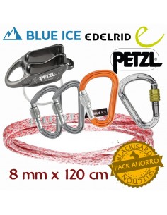 $41.690 - Cinta Express Completa de Escalada Pure Wire Edelrid Icemint 10cm  - Edelrid - BOMBEROMANIA