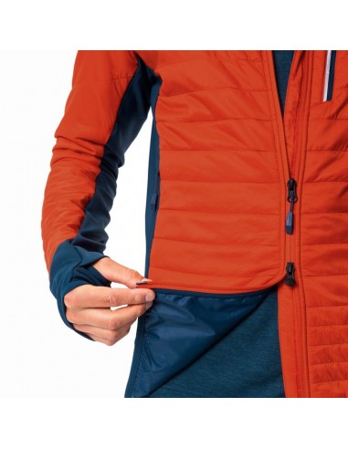 me sesvenna jacket iii (glowing red) - vaude