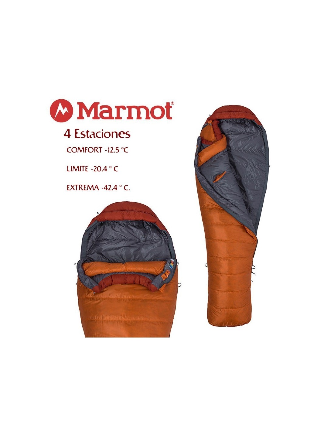 Marmot Micron 40 - Saco de dormir de plumas, Envío gratuito