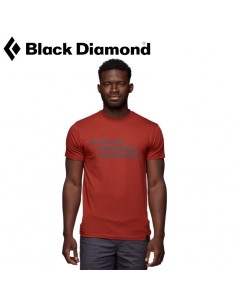 M Stacked Logo Tee (Red...