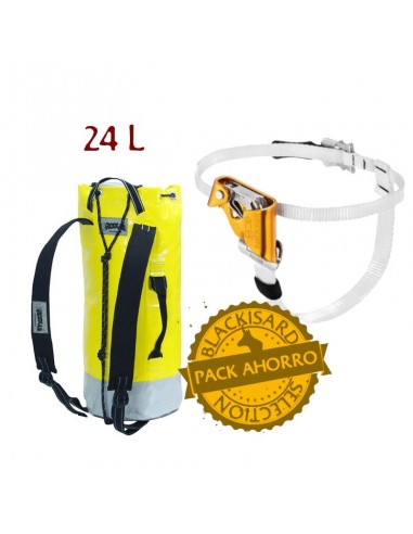 Pack petate medium 24l con bloqueador Pantin de Petzl