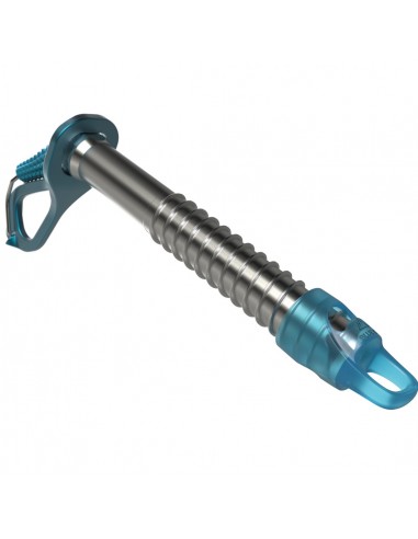 Aero Ice Screw (Blue) 16 cm- Blue ice