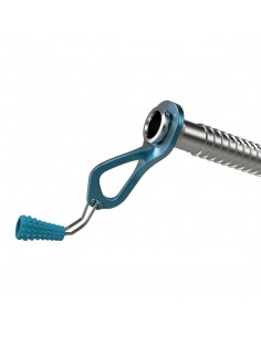 Aero Ice Screw (Grey) 19 cm-  Tornillo de hielo ultraligero con manivela - Blue Ice 2