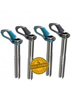 Pack 4 Aero Ice Screw (2x16... 2