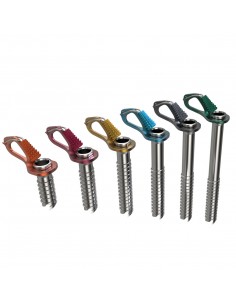 Aero Ice Screw (Yellow) 13 cm-  Tornillo de hielo ultraligero con manivela - Blue Ice 2