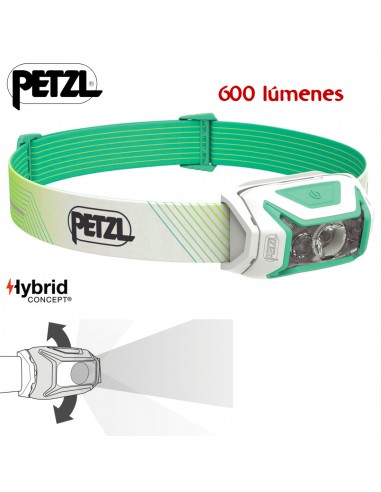 Actik Core (Verde) - Luz frontal recargable 600 lúmenes - Petzl