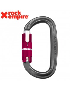 Mosquetón Opus 3T de aluminio con sistema Twist - Lock (Automático) - Rock Empire