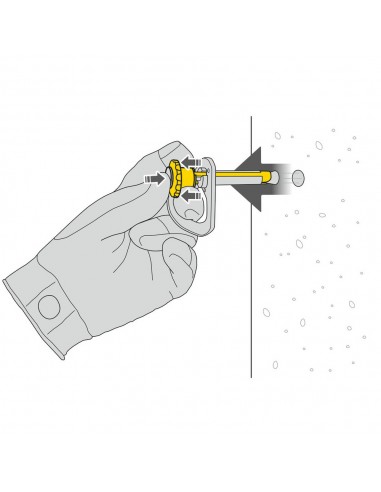 Coeur pulse 12mm , anclaje amovible con función de bloqueo de Petzl