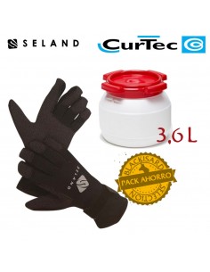 Pack Guantes neopreno +...