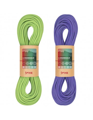 Pack de 2 cuerdas Vignemale 8,0mm full dry endurance de Fixe