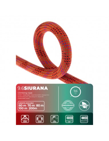 pack siurana 70 m + bolsa liner - roca/edelrid