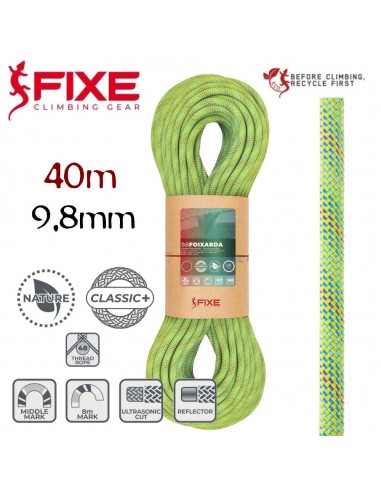 Foixarda 9,8mm (40m) (Verde) - Cuerda...