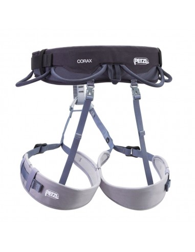 Arnés escalada Corax Gris de Petzl