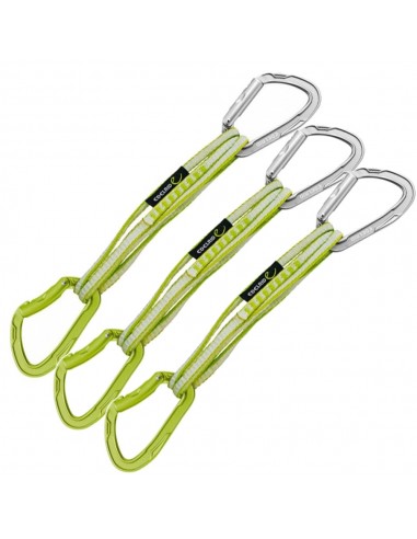 pack 3 cintas express alpinas mission set 60 cm - edelrid
