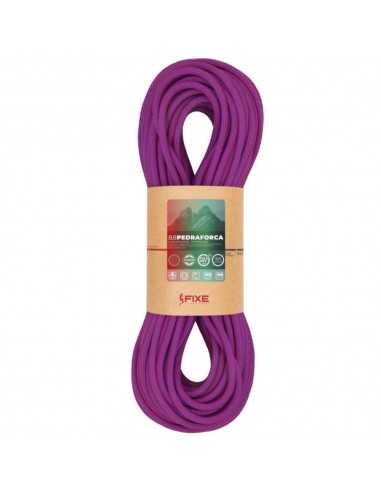 Fixe Pedraforca 8,8mm full dry fusion de 40m y color violeta.