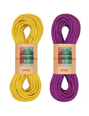 Pack de 2 cuerdas de triple homologación Fixe Pedraforca 8,8mm de 60m.