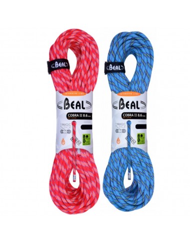 Pack cuerdas Cobra II Dry Cover de 60m de Beal