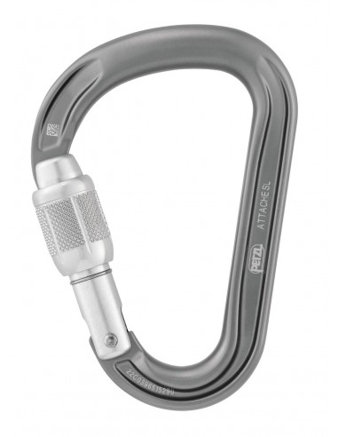 Mosquetón Attache de Petzl (Grey)