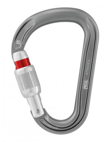 Mosquetón Attache de Petzl (Grey)
