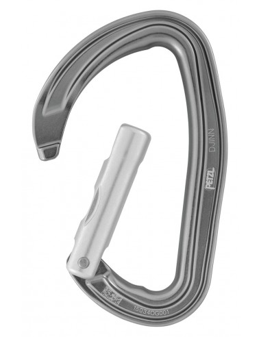 Djinn gris - Mosquetón robusto gatillo recto - Petzl