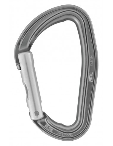 Djinn gris - Mosquetón robusto gatillo recto - Petzl