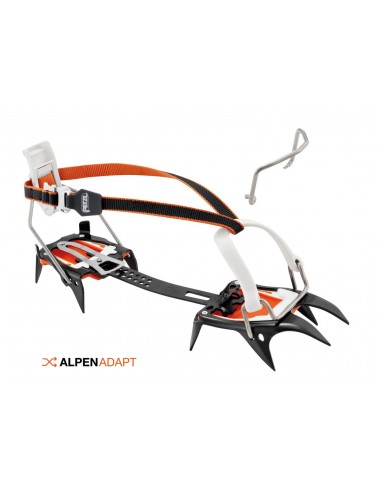 Pack Crampones Vasak Leverlock Universel + piolet Edge pala - Petzl / Singing Rock