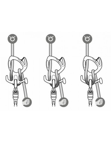 pack descendedor pirana + bidon estanco 6 litros - petzl/curtec