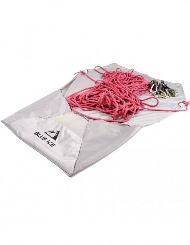 pack octopus + grigri - mochila portamaterial con grigri - blue ice/petzl