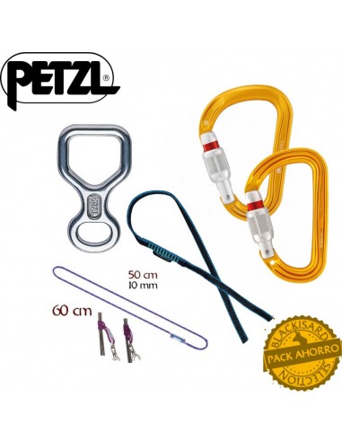 Kit rapel completo con Huit de Petzl