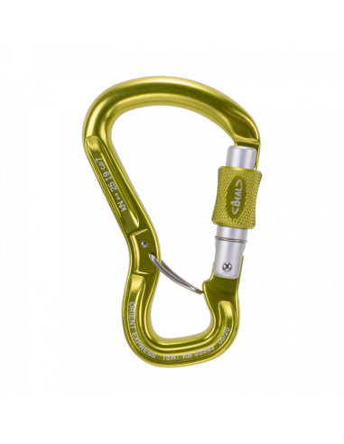 Orient Express (Green) - Mosqueton rosca con antigiro - Beal