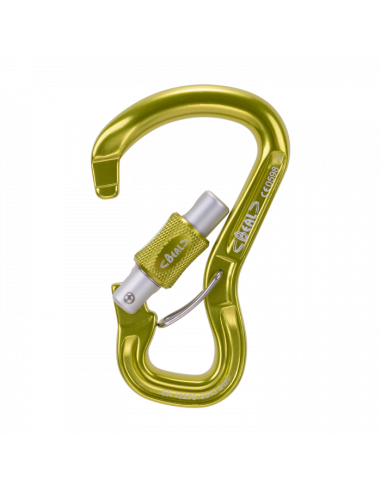 Orient Express (Green) - Mosqueton rosca con antigiro - Beal