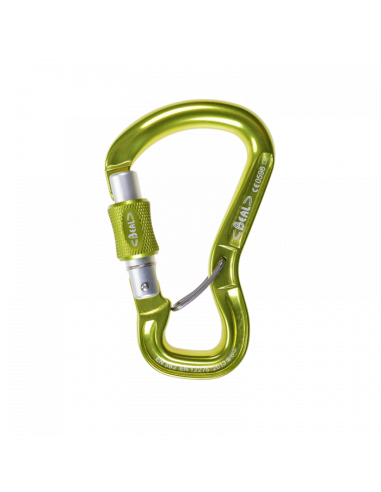 Orient Express (Green) - Mosqueton rosca con antigiro - Beal