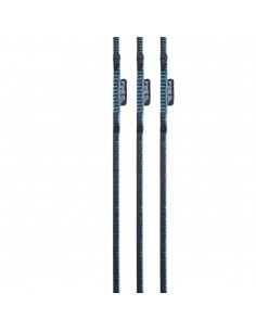 Pack 3 anillos Fosca 8mm x 60cm - (Black-Turquoise) -Anillo cinta dyneema -  Fixe 2