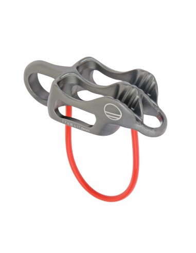 Pro guide Lite (Gun Metal / Tangerine) - Asegurador/rapelador - Wild Country