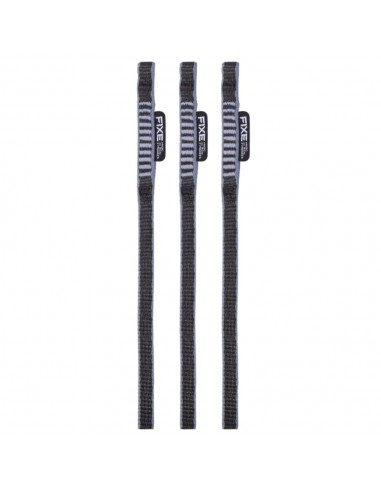 Pack 3 anillos Fosca 10mm x 125cm (Black/Grey)  - Anillo cinta dyneema - Fixe