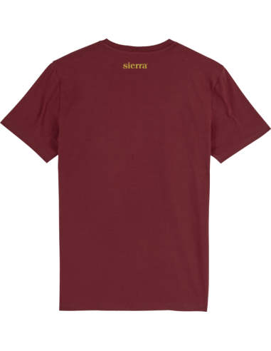 T-shirt Man Conscious (Burgundy) - Camiseta manga corta -  Sierra