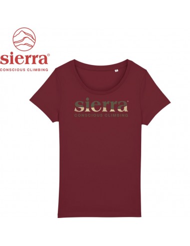 T-shirt Woman Sierra (Burgundy) -...