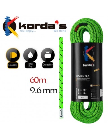 Monik 9,6mm (Verde) (60m) Estability...